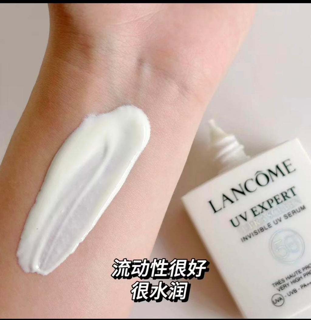 兰蔻极光精华小白瓶防晒霜